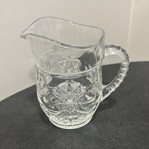 Elegant Clear Glass Pitcher